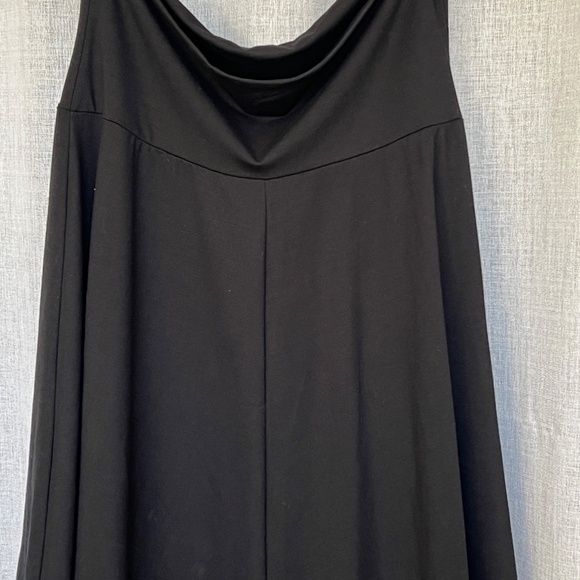 Skirt Black Knit Jersey Pull On Elastic Waist Full Stretch Size M Weekenders Joy - Picture 2 of 7